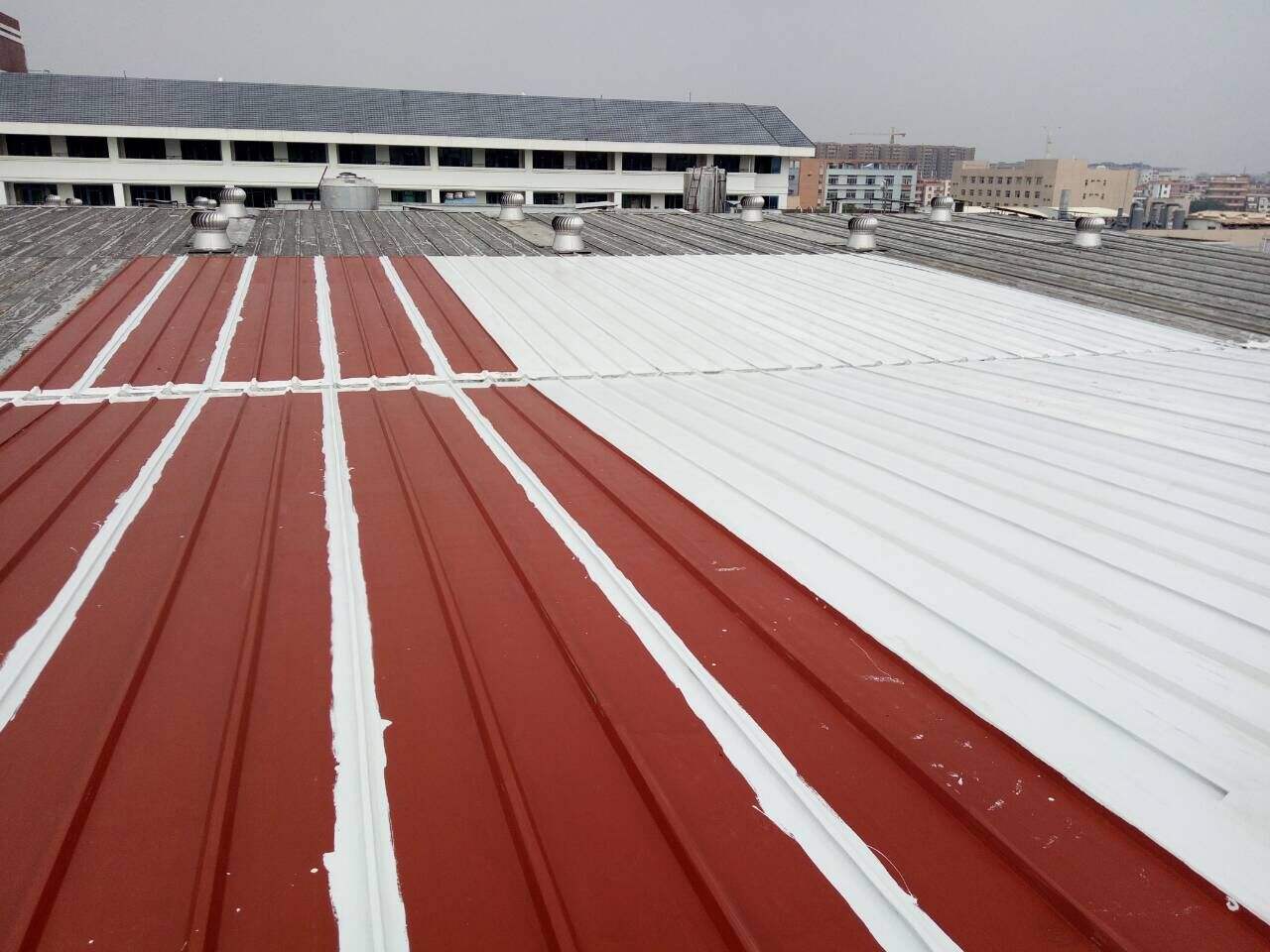 金属屋面防水、防腐、翻新、维修以及涂料的选择和施工...