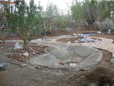 做好防水，打造一个漂亮的自建庭院景观池 