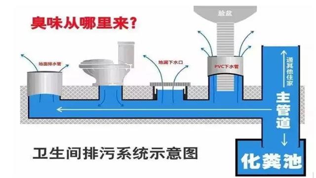 卫生间臭，一定是这里出了问题