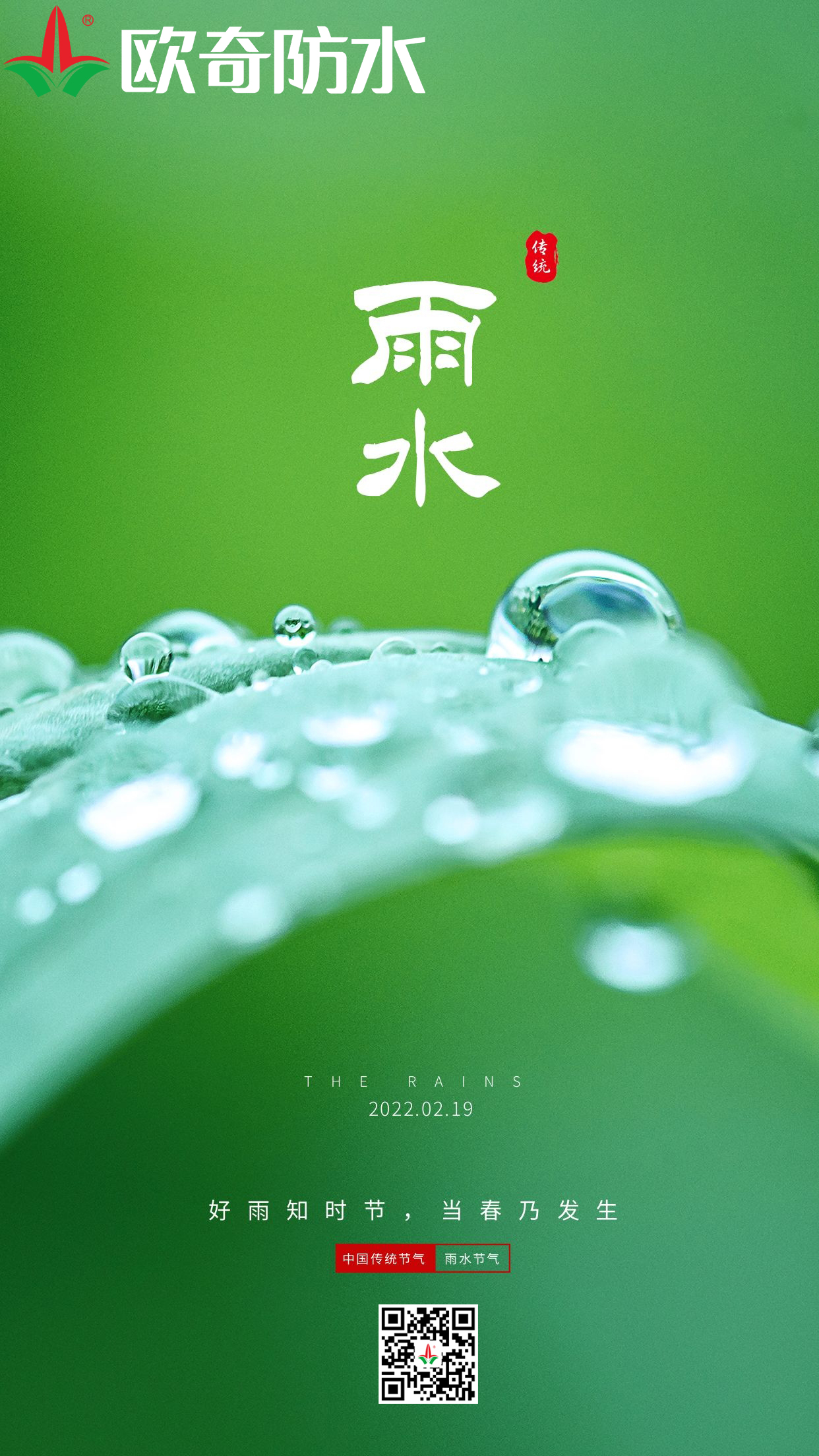 二十四节气：雨水
